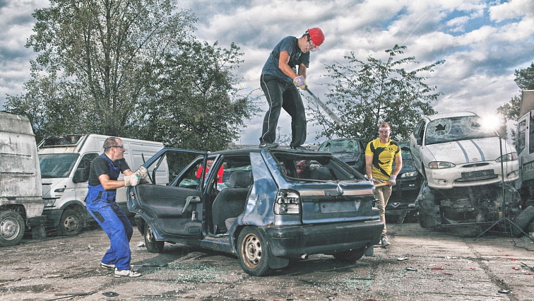 Zničte auto: adrenalinová zábava a uvolnění stresu