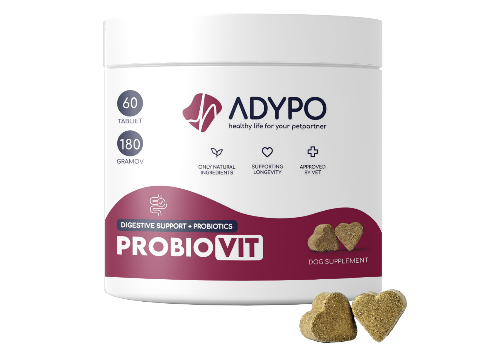 ADYPO ProbioVit - probiotiká a zažívanie