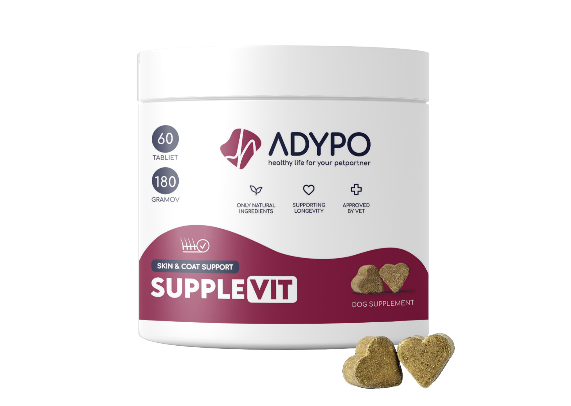 ADYPO SuppleVit - srsť a koža