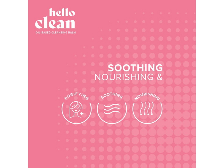 Intenzívny odličovač HELLO CLEAN 3 v 1 pre citlivú & suchú pleť