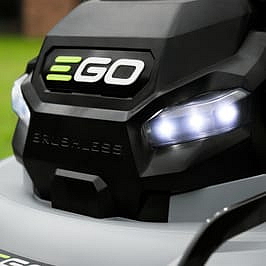 EgoPower+ LM1903E-SP s pojazdom a 5.0 Ah batériou