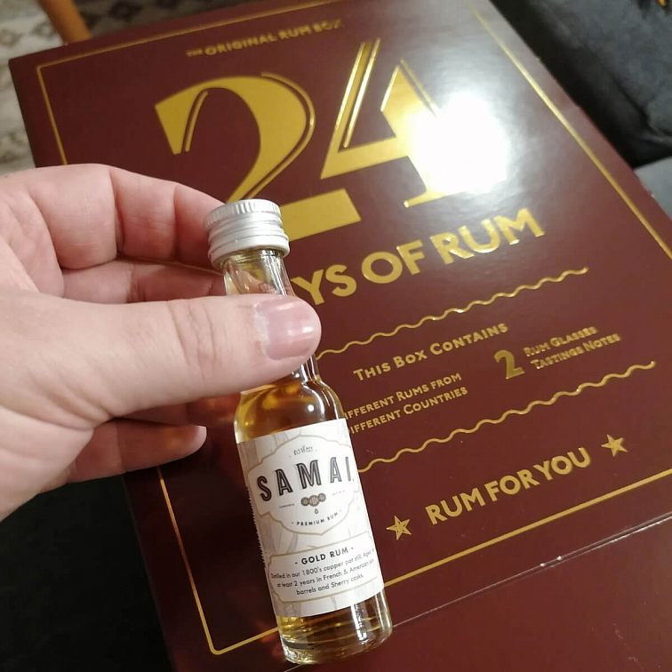 SAMAI White Rum - prémiový rum z Kambodži 41% 0,7L