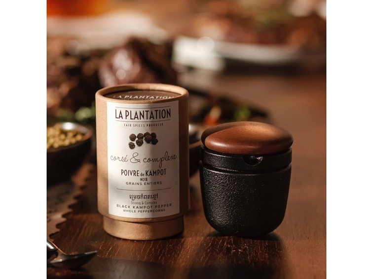 Dárková sada Kampotský černý a zelený pepř 50+20g