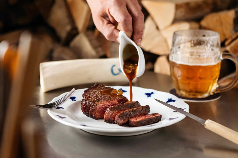 Sada na pepřovou omáčku s Demi glace a fermentovaným pepřem