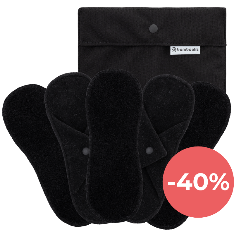Washable Panty Liners. Made from organic cotton | Bamboolik