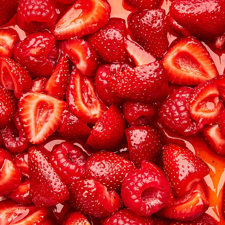 Sirup s příchutí Zahradní Jahoda