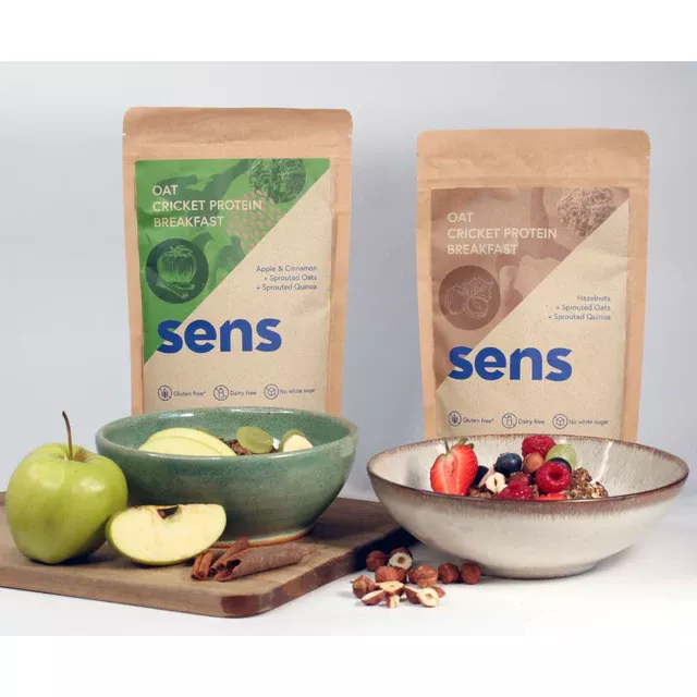 Sens Proteinová snídaně z vloček a cvrčků 400 g