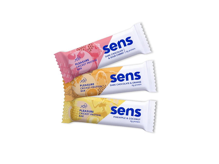 Sens Pleasure Proteinová tyčinka s cvrččím proteinem 40 g