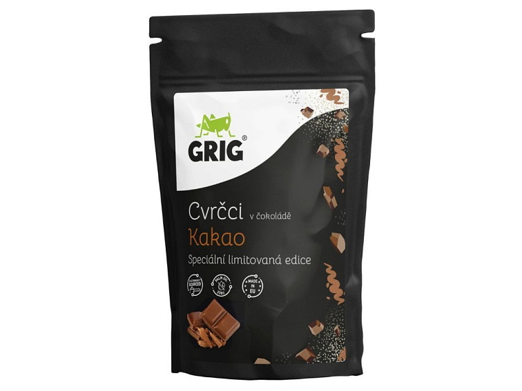 Grig Křupaví Cvrčci v čokoládě 35 g
