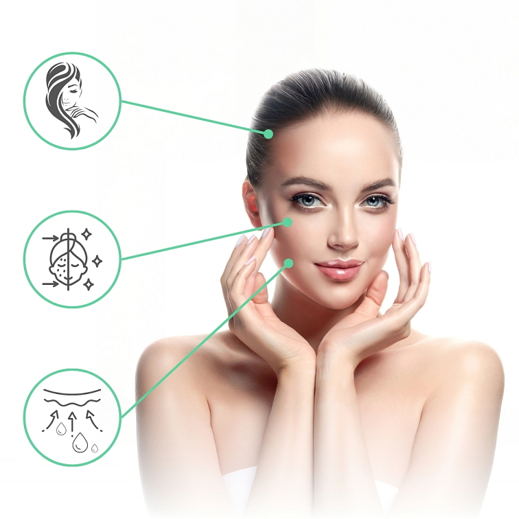 (A14) 3x ORIN COLLAGEN Beauty - 2x Ananas 1x Citron