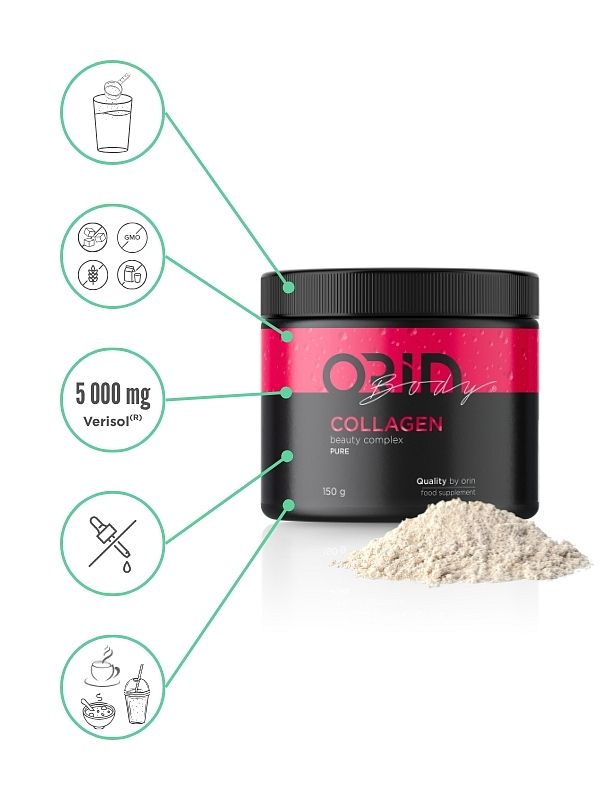 (A3) 3x ORIN COLLAGEN Beauty čistý a neochucený