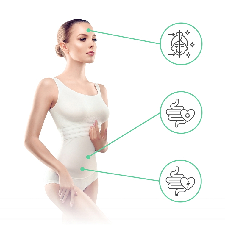 (A14) 3x ORIN COLLAGEN Beauty - 2x Ananas 1x Citron