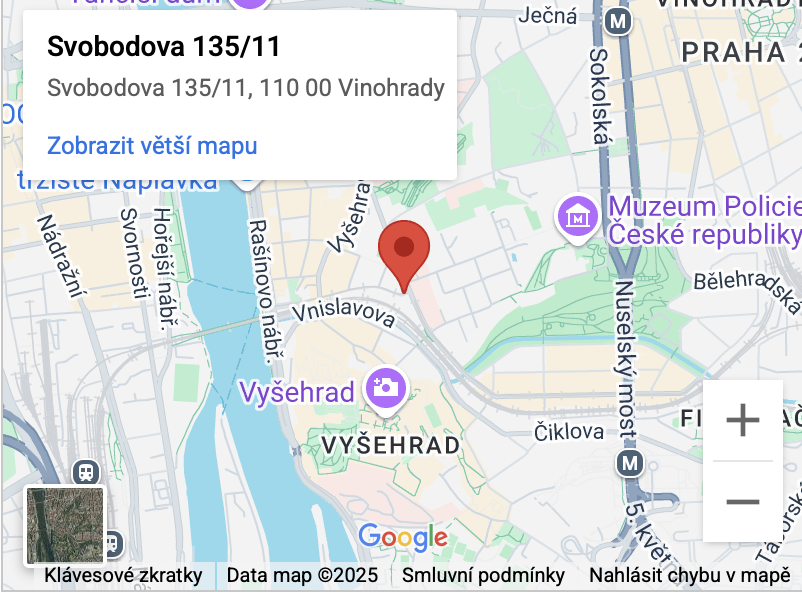 O GARDNERS / KONTAKTY - Prodejna Praha 2