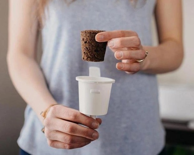 Smart Garden 3 - chytrý květináč, bílá