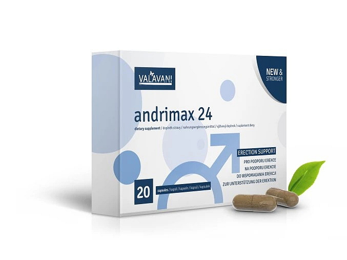 Andrimax 24 - AKCIA 20 + 10 kapsúl na podporu potencie