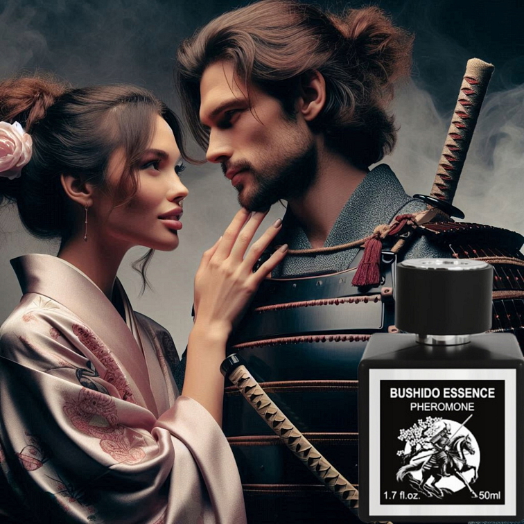 Feromón Bushido essence silný feromónový parfém pre mužov - 50ml
