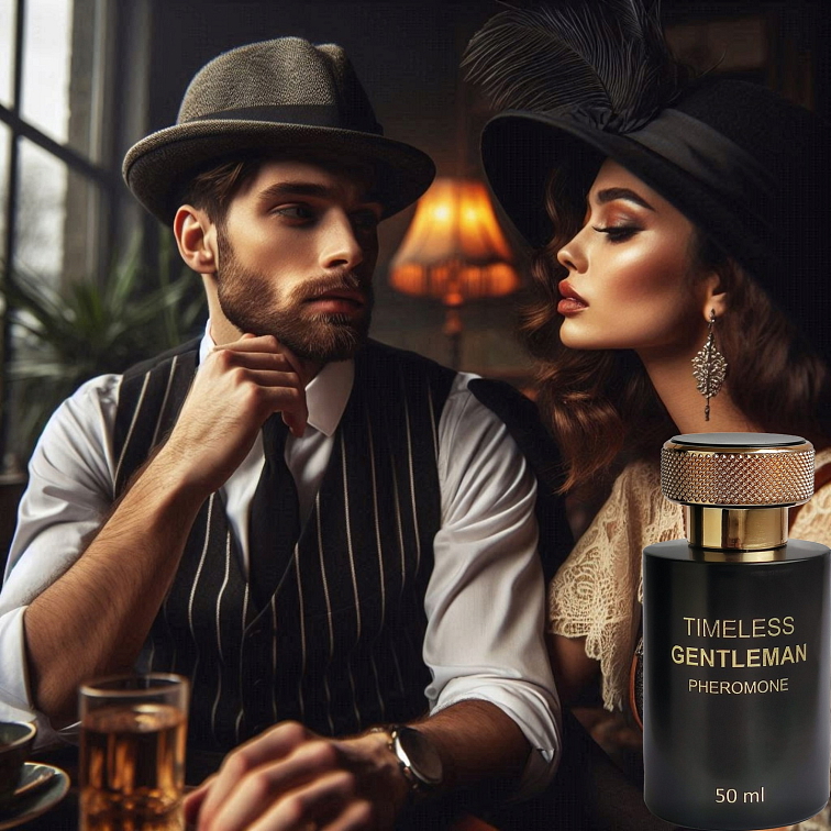 Feromón Timeless Gentleman silný feromónový parfém pre mužov - 50ml