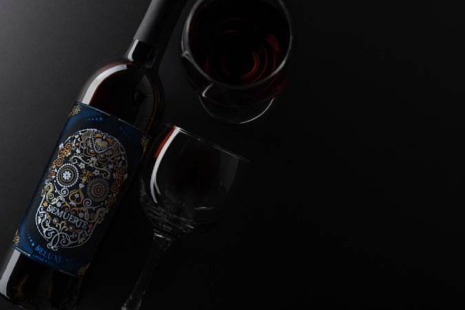 Červené víno Demuerte Deluxe