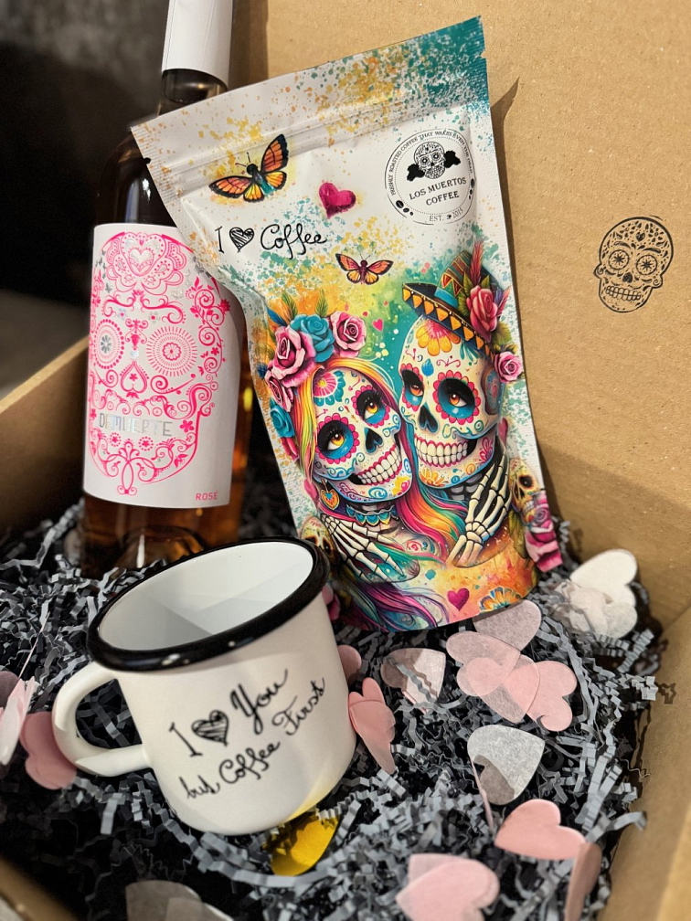 Valentýnské dárkové balení Los Muertos black
