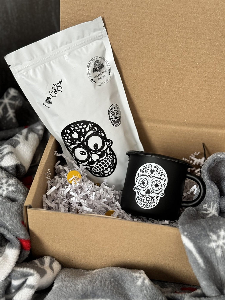 Dárkový set kávy Los Muertos Black edition