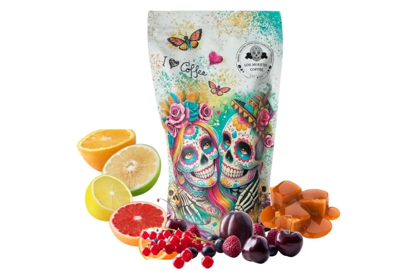 Valentýnské dárkové balení Los Muertos black