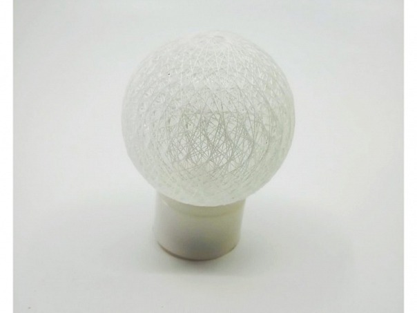 LED lampička 8x6 cm - bílá