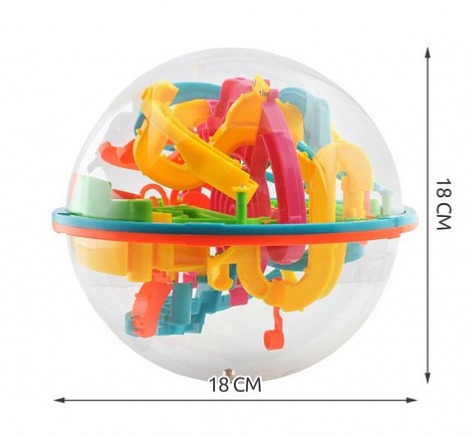 Hlavolam LABYRINT 3D koule