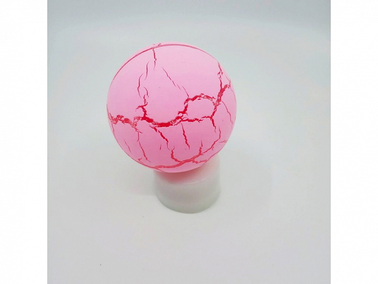 LED lampička 9x3,5cm - růžová