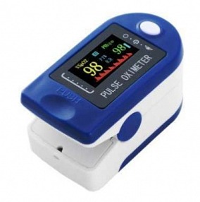 Pulzní oxymetr s LCD dispejem