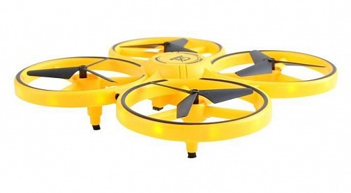 Dron Tracker LED - ovládání rukou