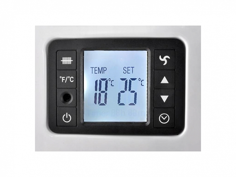 Konvektor na dálkové ovládání 2300W bílá