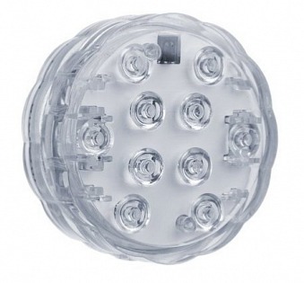 Voděodolné LED RGB světlo na dálkové ovládání 16 barev- 2 ks