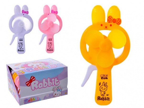 Motorizovaný větrník králíček - bílý