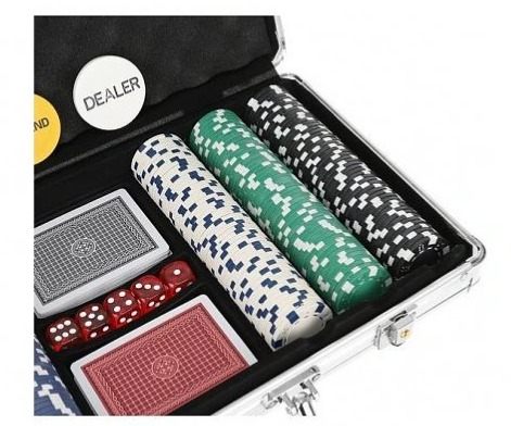 Poker - sada 300 žetonů v HQ kufru