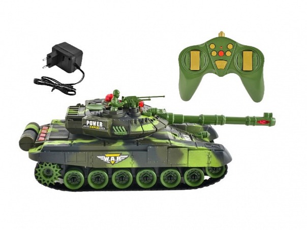 Vojenský tank na dálkové ovládání