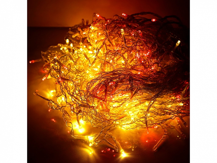 Vánoční světelný závěs 23 m, 500 LED, 3.72W mix barev