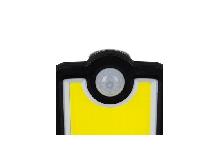 Solární 171 COB LED osvětlení s PIR čidlem pohybu