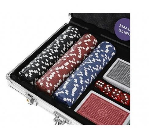 Poker - sada 300 žetonů v HQ kufru