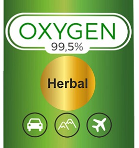 Inhalační Kyslík O2 (14L) 1ks - Herbal