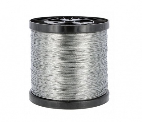 Lano ocel 1,5 mm, cívka 500 m