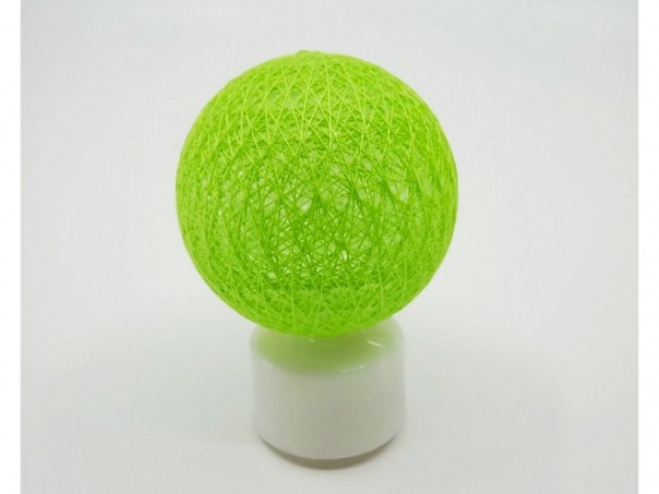 LED lampička 8x6 cm - zelená