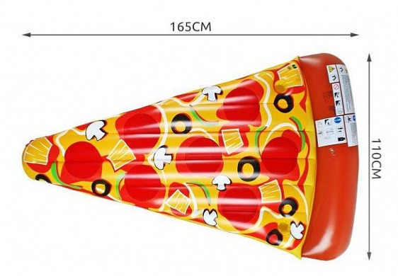 Nafukovací matrace Pizza 165x110x17 cm