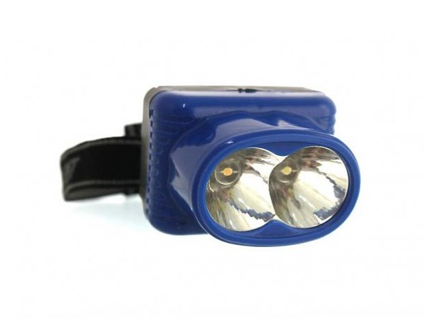 Čelovka 2LED 5x6, 5x5 cm