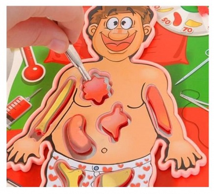Hra doktor - Dovednostní hra pro až 4 děti
