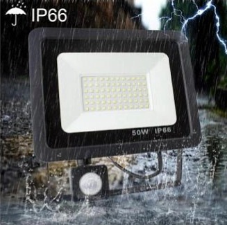 LED reflektor 50W/IP66 s pohybovým senzorem