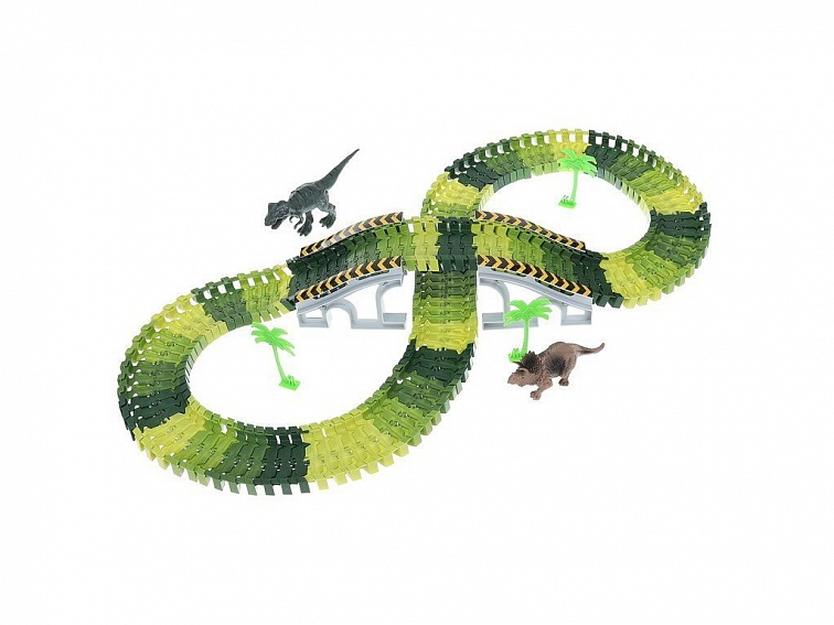 Dinosauří autodráha 142 dílků