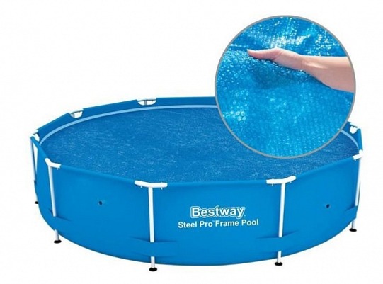Solární plachta na bazén zn. BESTWAY 305cm, průměr 290 cm