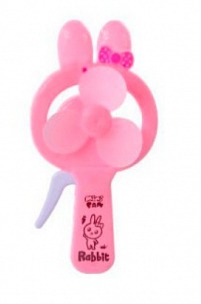 Motorizovaný větrník králíček - růžový