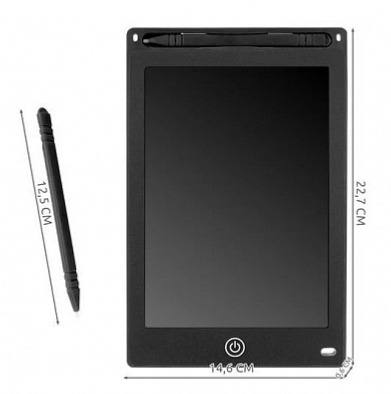 Grafický tablet na kreslení a poznámky pro děti i dospělé + černý stylus