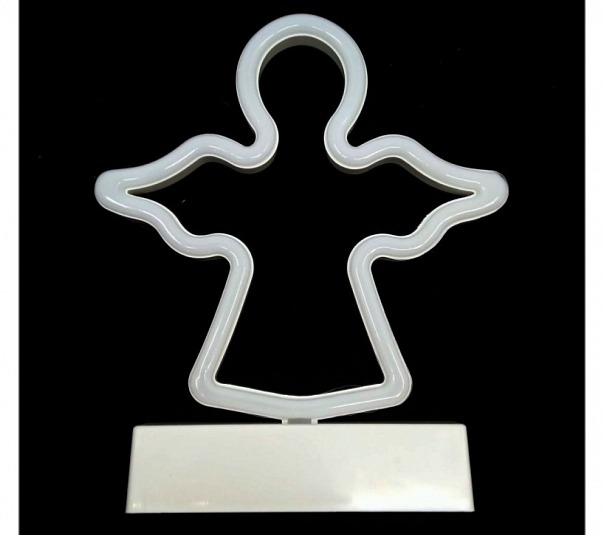 LED lampička Anděl 22,4 x 18,8 cm